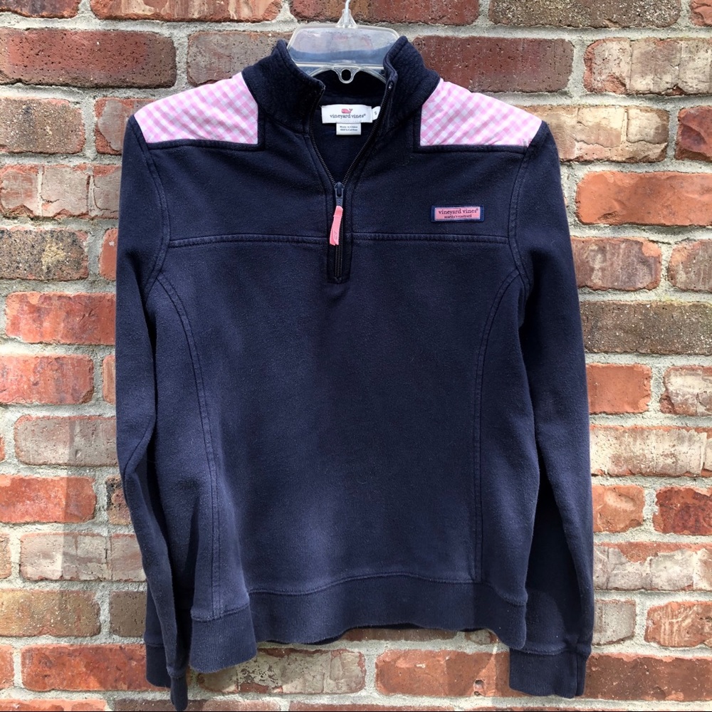 SOLD Vineyard Vines Quarter Zip Pullover Navy S